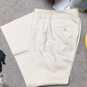 Banana Republic Beige Harrison Career Pants